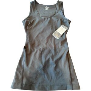 Tommy Copper Lower Back Support Tank Black Small Compression Performance Wear